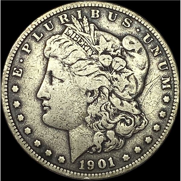1901-S Silver Morgan Dollar NICELY CIRCULATED