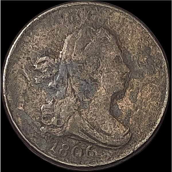 1806 Draped Bust Half Cent NICELY CIRCULATED