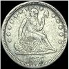 Image 1 : 1857 Seated Liberty Quarter LIGHTLY CIRCULATED