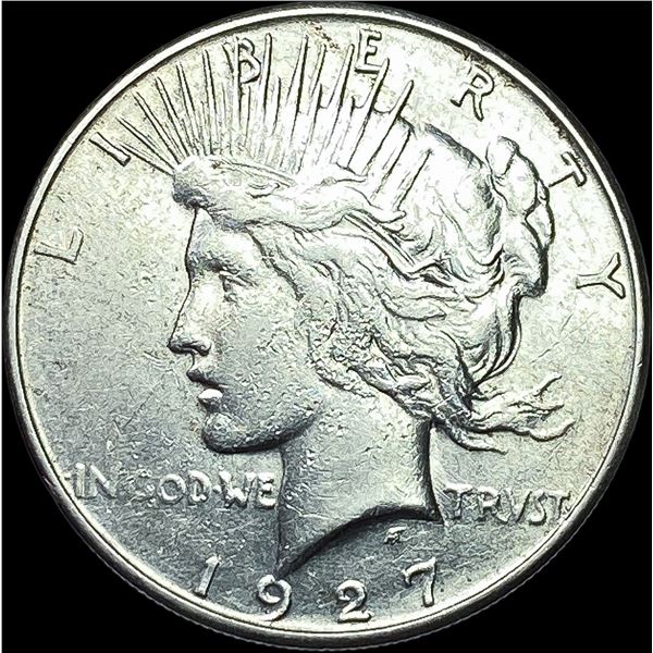 1927 Peace Silver Dollar NEARLY UNCIRCULATED