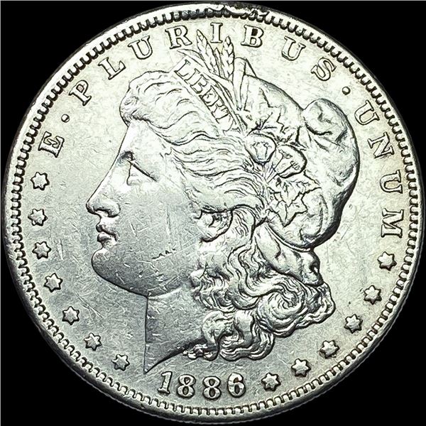 1886-S Silver Morgan Dollar NEARLY UNCIRCULATED