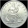 Image 1 : 1846 Seated Liberty Half Dollar CLOSELY UNCIRCULATED