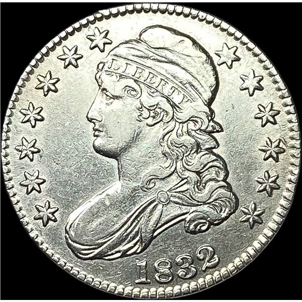 1832 Capped Bust Silver Half Dollar CLOSELY UNCIRCULATED