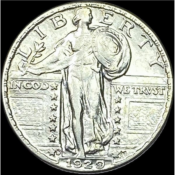 1929 Standing Liberty Silver Quarter CLOSELY UNCIRCULATED