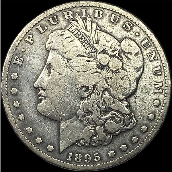 1895-S Silver Morgan Dollar NICELY CIRCULATED