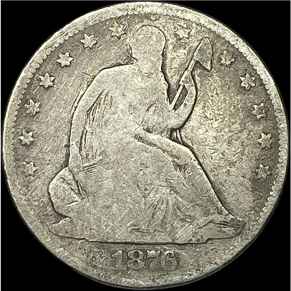 1876 Seated Liberty Half Dollar NICELY CIRCULATED