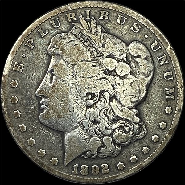 1892-CC Silver Morgan Dollar NICELY CIRCULATED