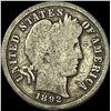 Image 1 : 1892-S Silver Barber Dime NICELY CIRCULATED