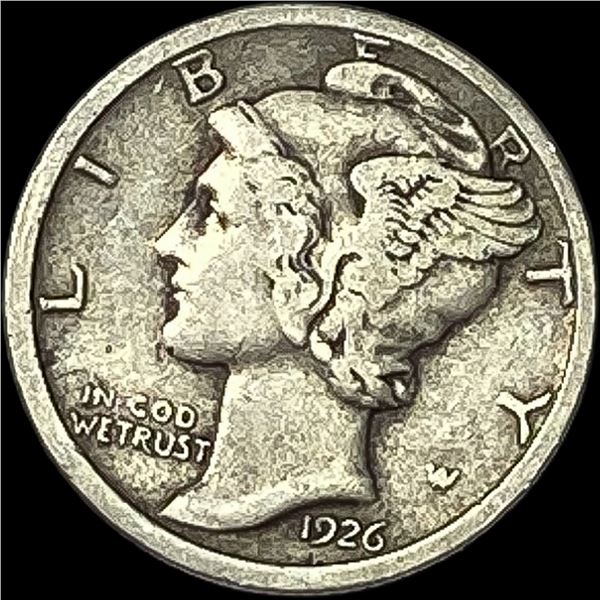 1926-S Silver Mercury Dime LIGHTLY CIRCULATED