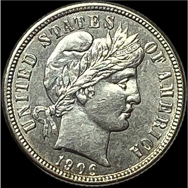 1906 Barber Dime UNCIRCULATED