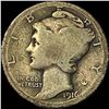 Image 1 : 1916 Mercury Dime NICELY CIRCULATED