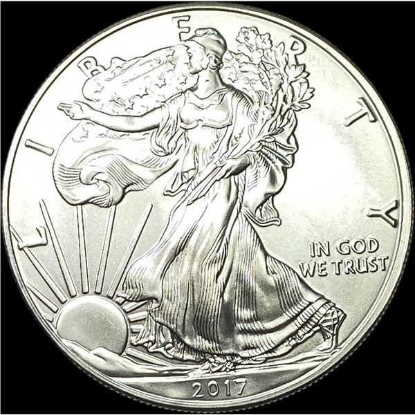 2017 1 oz Silver American Eagle $1 SUPERB GEM BU