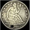 Image 1 : 1865 Seated Liberty Half Dollar NICELY CIRCULATED