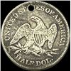 Image 2 : 1865 Seated Liberty Half Dollar NICELY CIRCULATED