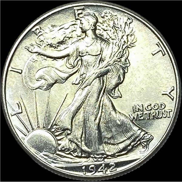 1942 Silver Half Dollar UNCIRCULATED