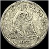 Image 1 : 1857 Seated Liberty Half Dime NICELY CIRCULATED