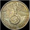 Image 2 : 1937 Germany Silver 5 Reichsmark CLOSELY UNCIRCULATED