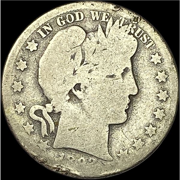 1906-O Silver Barber Half Dollar NICELY CIRCULATED