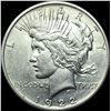 Image 1 : 1922 Silver Peace Dollar CLOSELY UNCIRCULATED