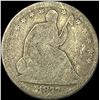 Image 1 : 1877 Seated Liberty Half Dollar NICELY CIRCULATED