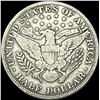 Image 2 : 1909 Silver Half Dollar Barber NICELY CIRCULATED