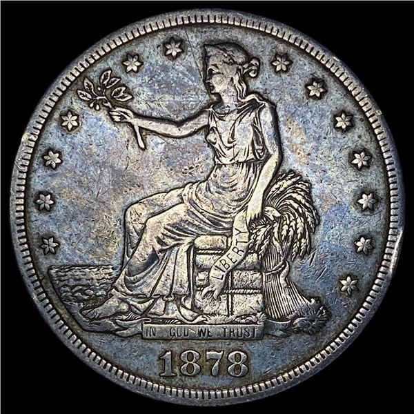 1878-S Silver Trade Dollar LIGHTLY CIRCULATED