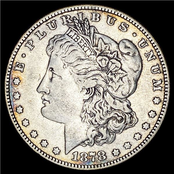 1878 Morgan Silver Dollar NEARLY UNCIRCULATED