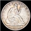Image 1 : 1853 Arrows Seated Liberty Half Dollar NEARLY UNCIRCULATED