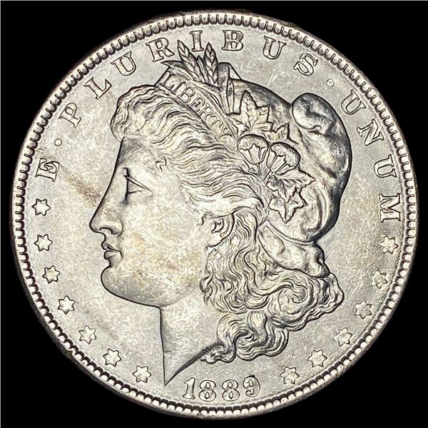 1889-S Silver Morgan Dollar CHOICE BU