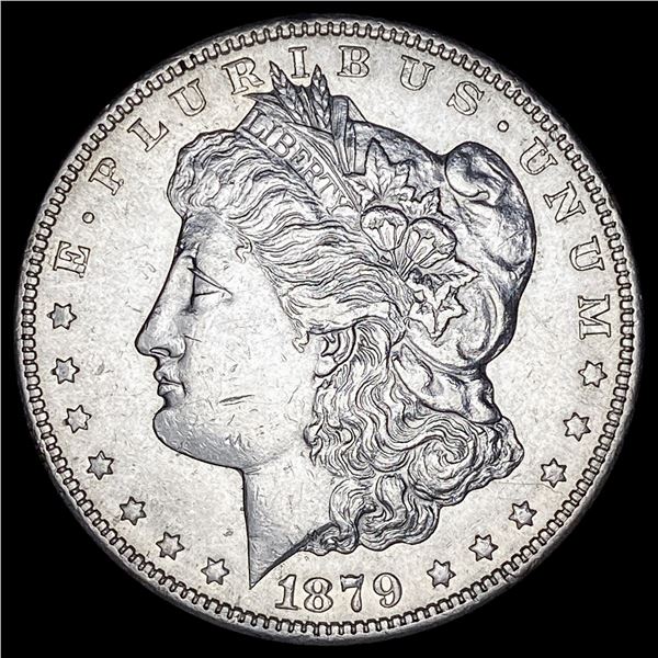 1879-S Silver Morgan Dollar CLOSELY UNCIRCULATED