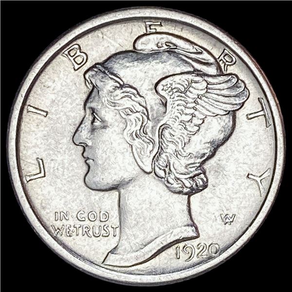 1920-D Silver Mercury Dime UNCIRCULATED