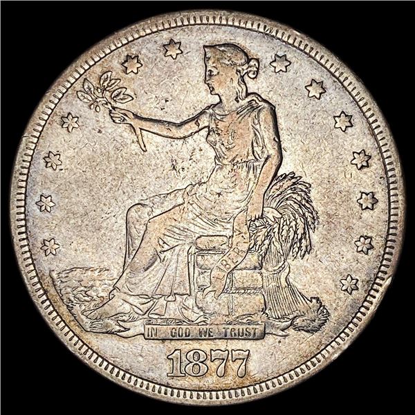 1877-S Silver Trade Dollar LIGHTLY CIRCULATED