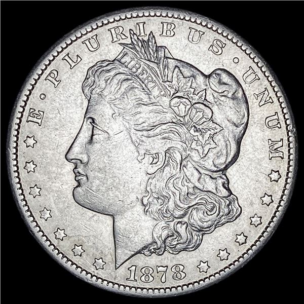 1878-CC Silver Morgan Dollar CLOSELY UNCIRCULATED