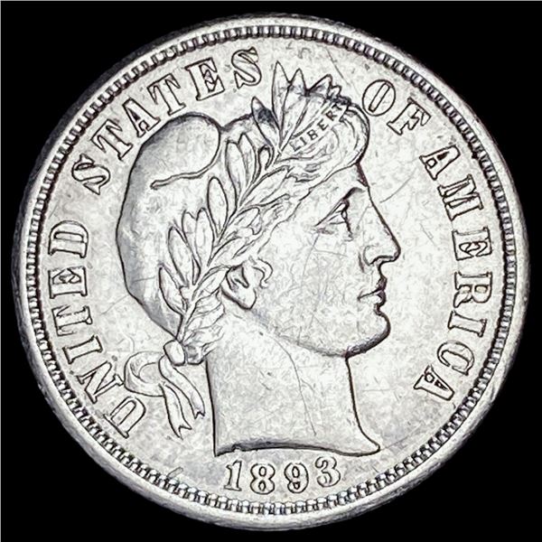 1893-O Silver Barber Dime CLOSELY UNCIRCULATED