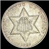 Image 1 : 1862 Silver Three-Cent Piece CLOSELY UNCIRCULATED