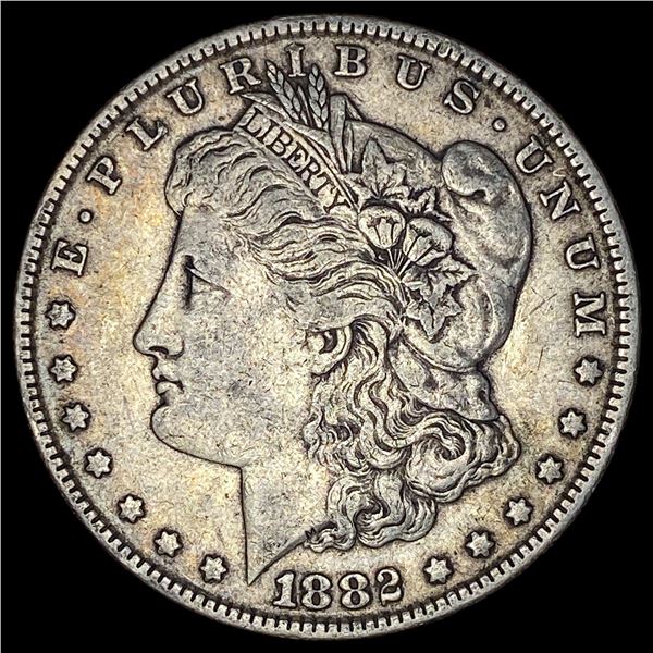 1882 Silver Morgan Dollar NEARLY UNCIRCULATED