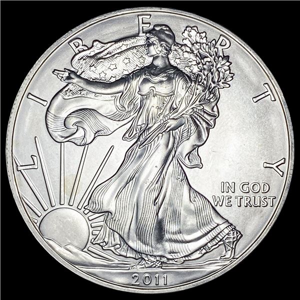 2011 1 oz Silver American Eagle $1 SUPERB GEM BU