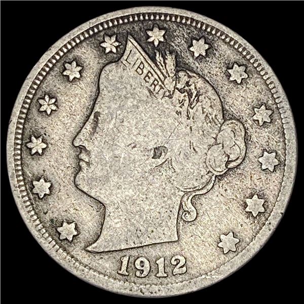 1912 Liberty Head Nickel NICELY CIRCULATED