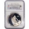 Image 2 : 2007 Canada .825G Silver $25 Olympics NGC PF69 UC