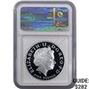 2009 Piefort G.Brit 1.682OZ Silver 5 Pounds-Olympics NGC PF69 UC