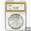 2000 American Silver Eagle PGA MS70