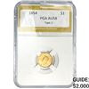 1854 Type 2 Dollar PGA AU58AU58 Type 2
