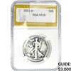 1921-D Walking Liberty Half Dollar PGA VF20