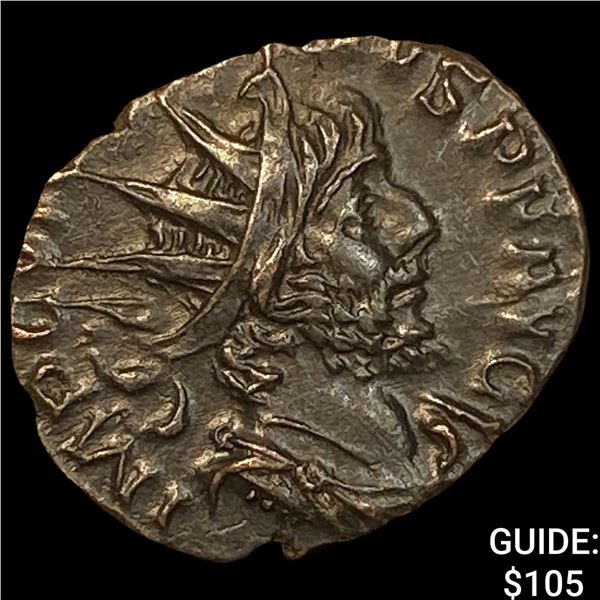 Romano-Gallic Victorinus 269-271 BI Dbl Denarius CHOICE AU