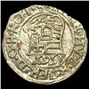 Image 2 : 1540-1590 Hungary Madonna&Child Silver Denar CLOSELY UNCIRCULATED