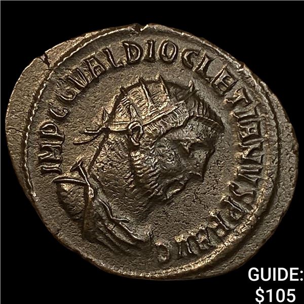 Roman Diocletian 284-305 AD BI Nummus CHOICE AU