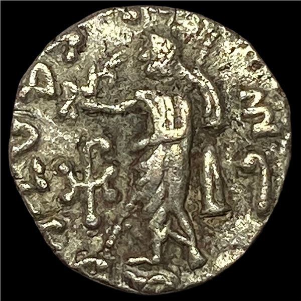 Indo-Scythian 58-12 BC Silver Dram NEARLY UNCIRCULATED