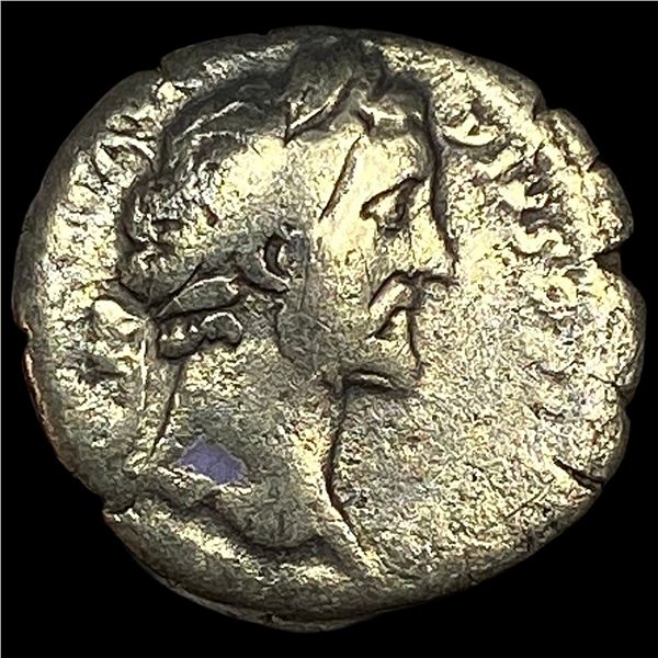 Roman Ant. Pius 138-161 AD Silver Denarius NEARLY UNCIRCULATED