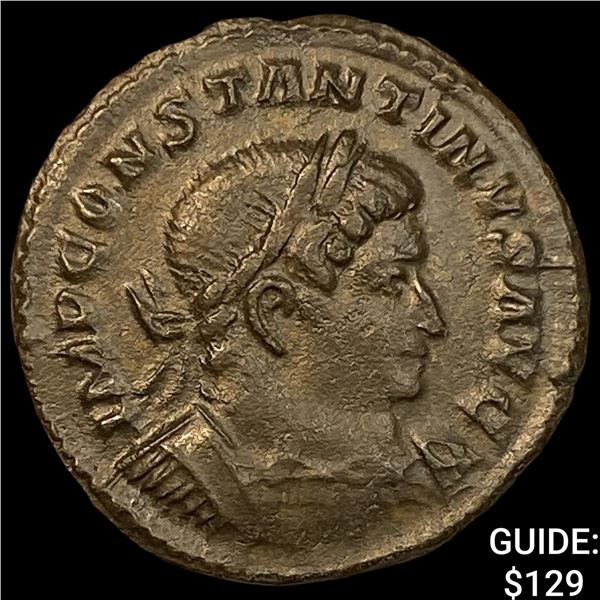 Roman Constantine I 307-337 AD BI Nummus UNCIRCULATED