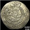 Sasanian Khusru II 591-628 AD Silver Drachm CHOICE AU